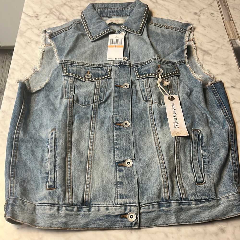 Band Of Gypsies Denim Vest